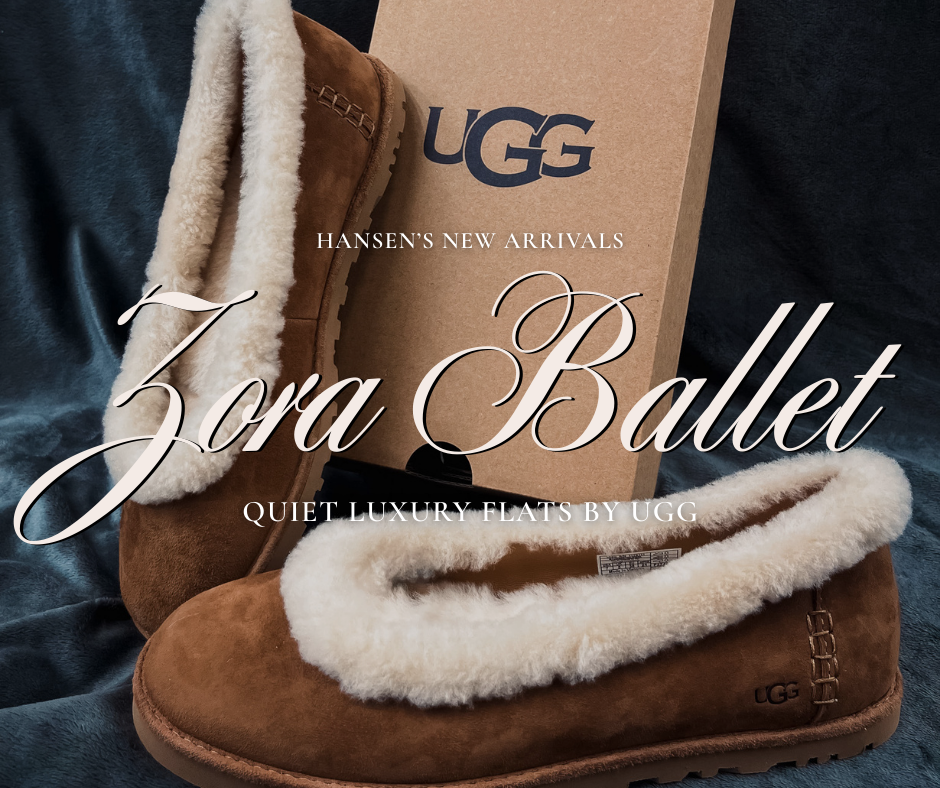 UGG Zora Ballet Flat: Quiet Luxury Starts Here – Hansen's