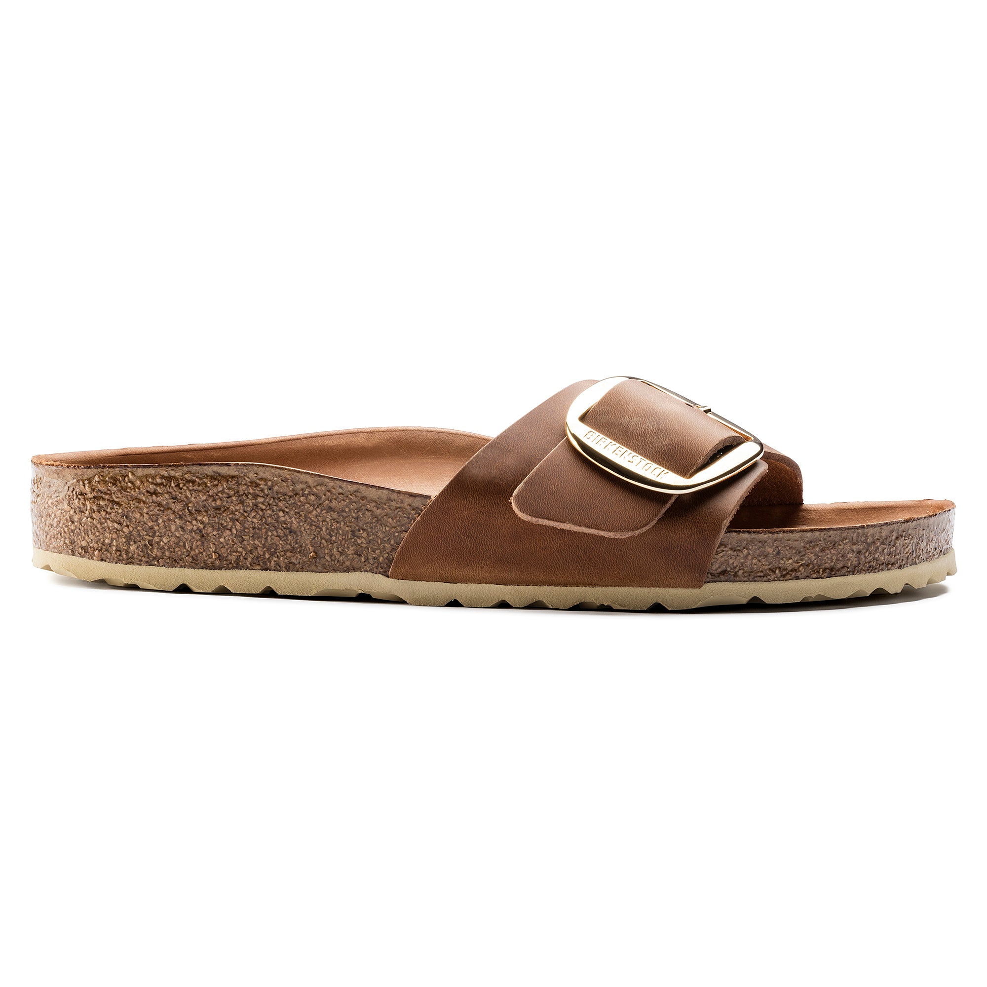 Birkenstock Big Buckle oiled leather sandal