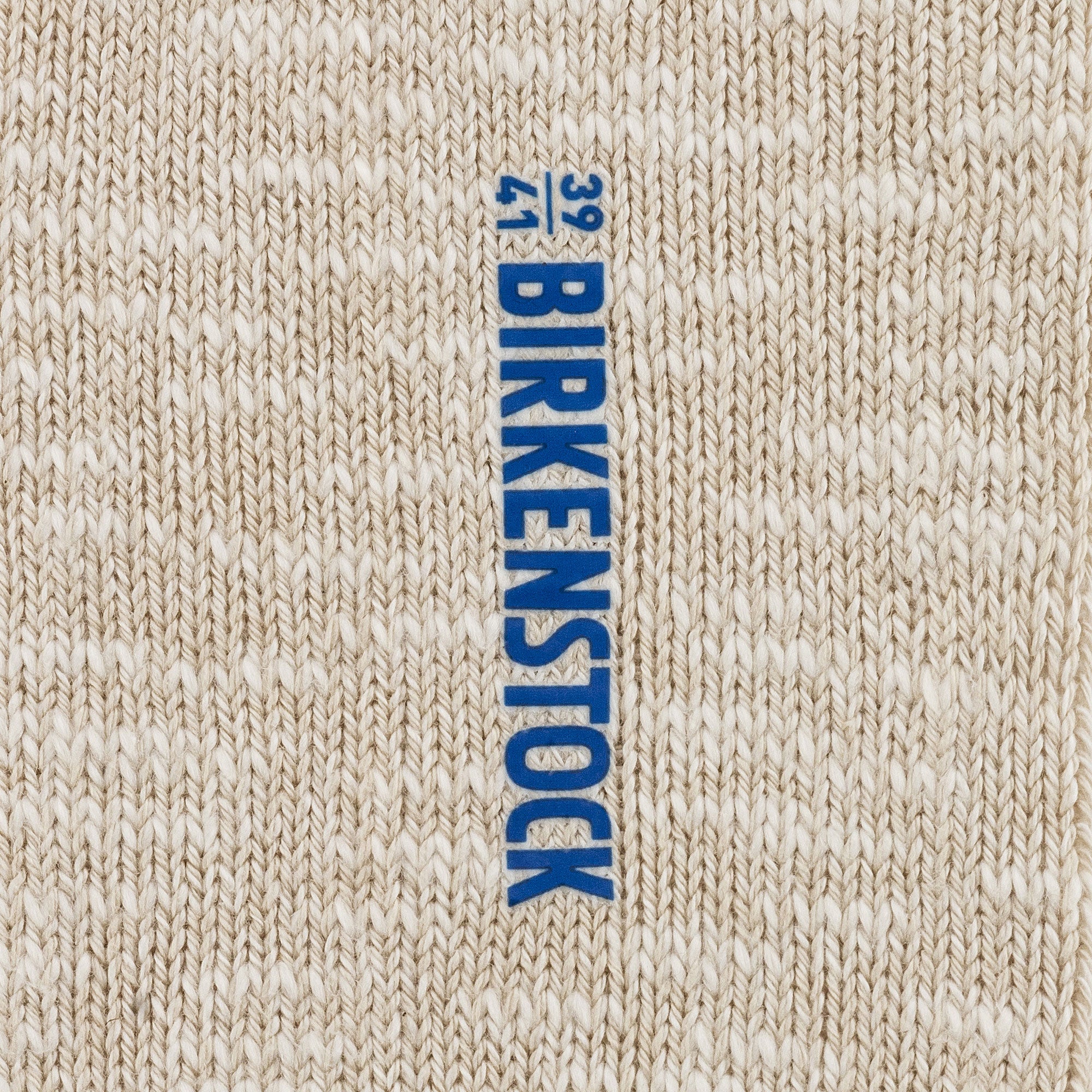 Beige Slub Sock