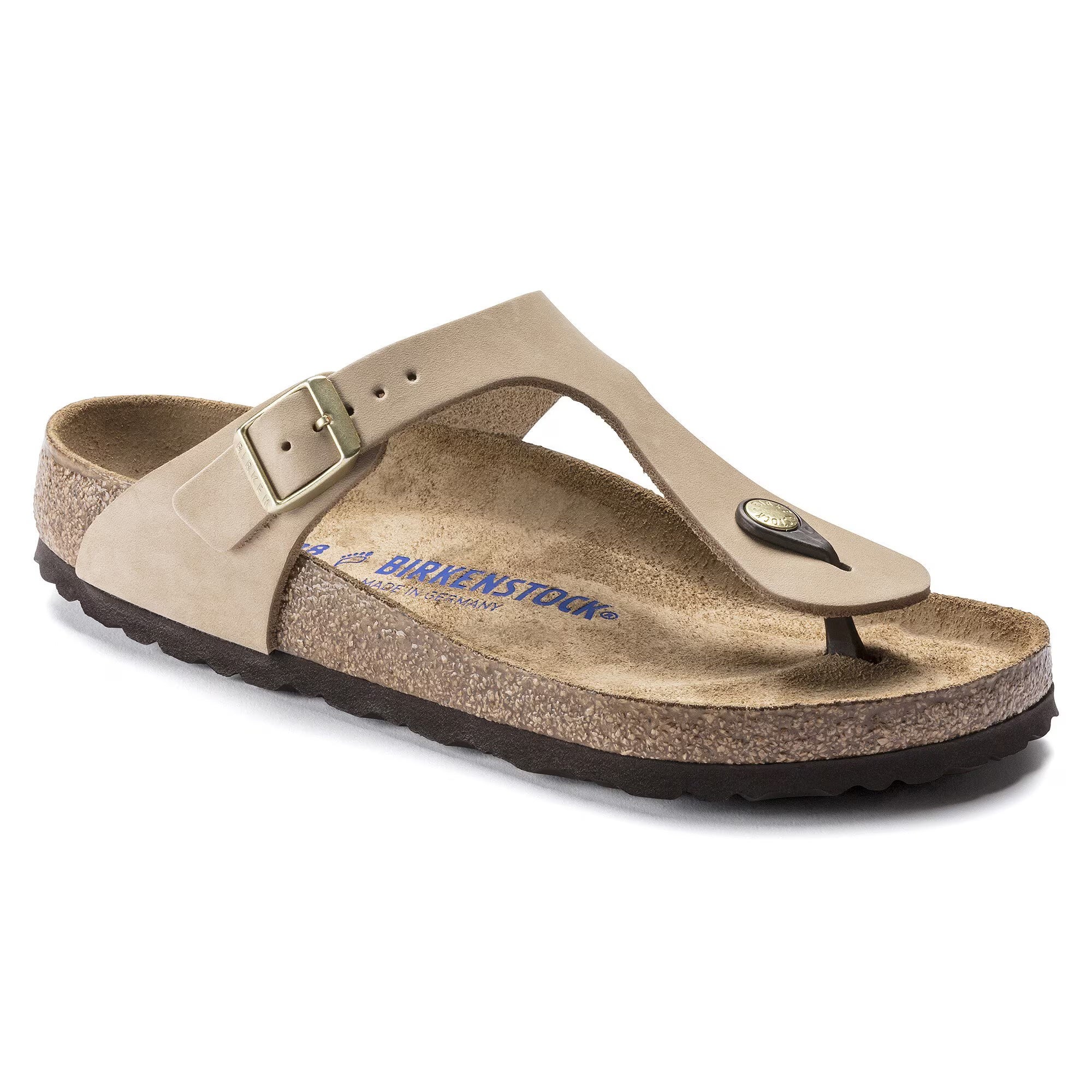 Gizeh Soft Footbed (Sandcastle Nubuck)