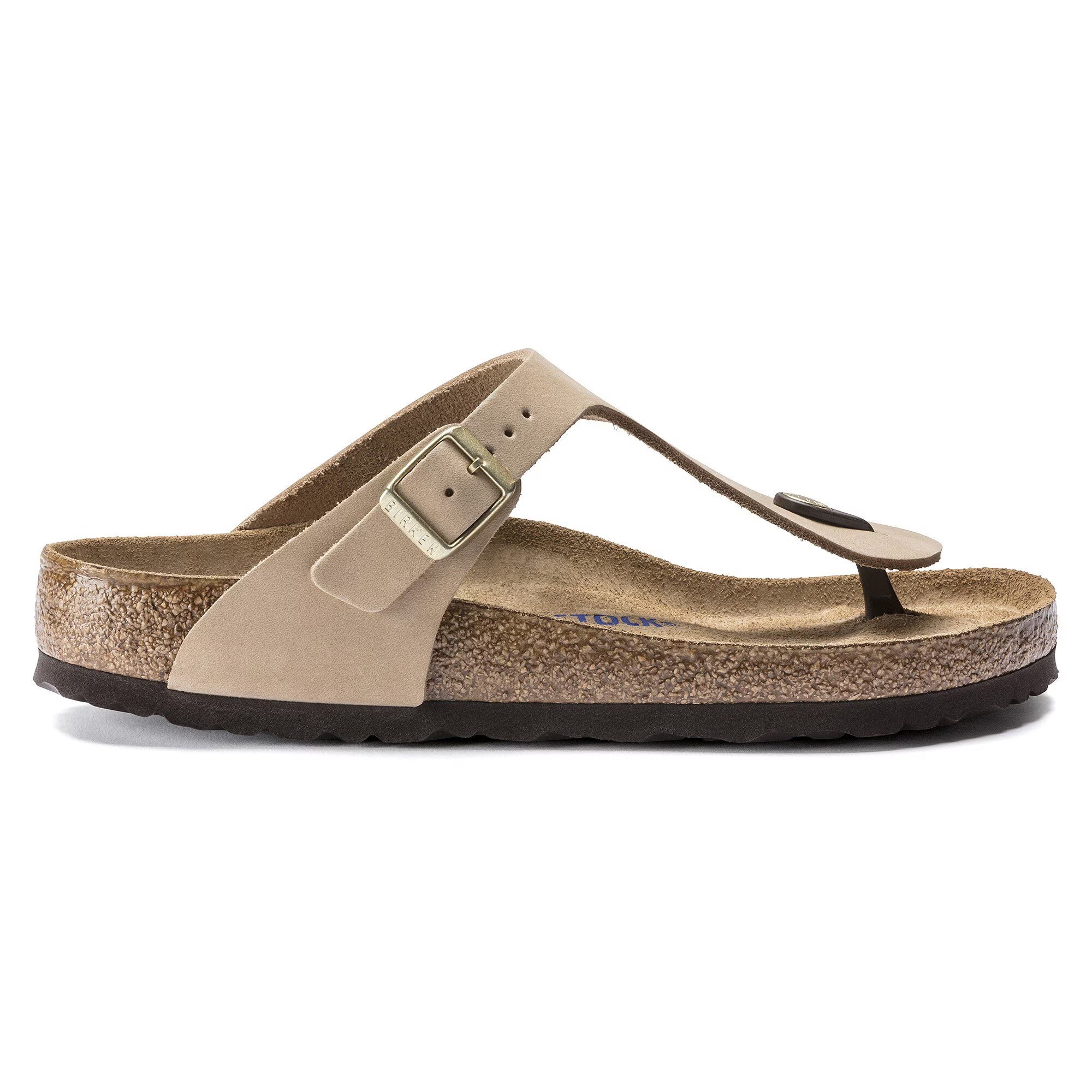 Gizeh Soft Footbed (Sandcastle Nubuck) side