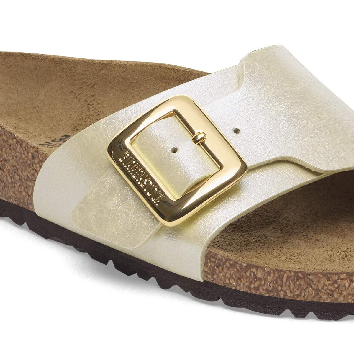 Women's Catalina Luxe Buckle (Graceful Pearl White) detail