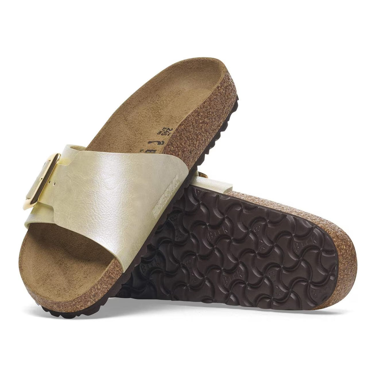 Women's Catalina Luxe Buckle (Graceful Pearl White) sole