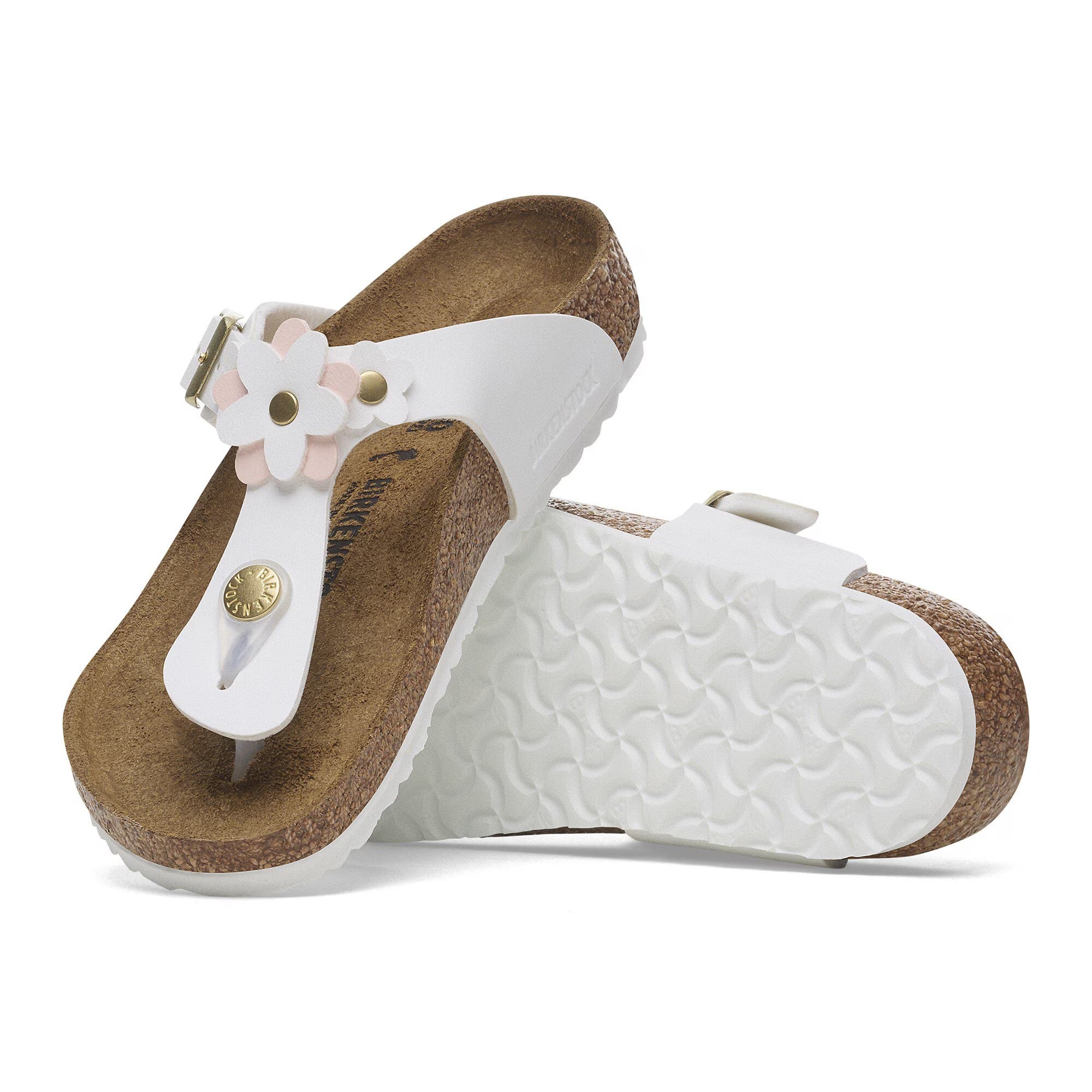 Kid's Gizeh Flowers (White) sole