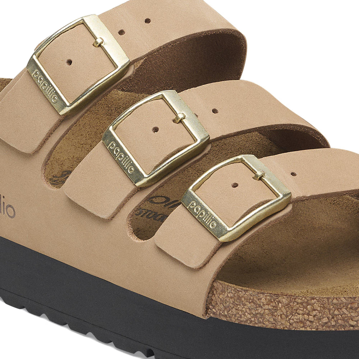 Florida III Platform (Sandcastle Nubuck) detail