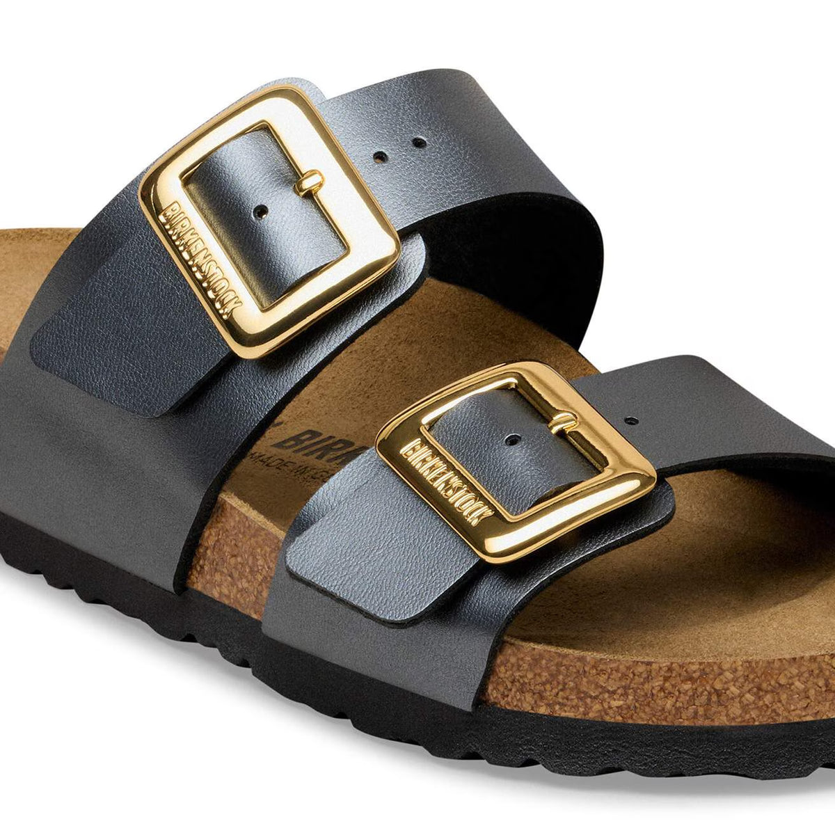 Sydney Luxe Buckle (Metallic Black) detail