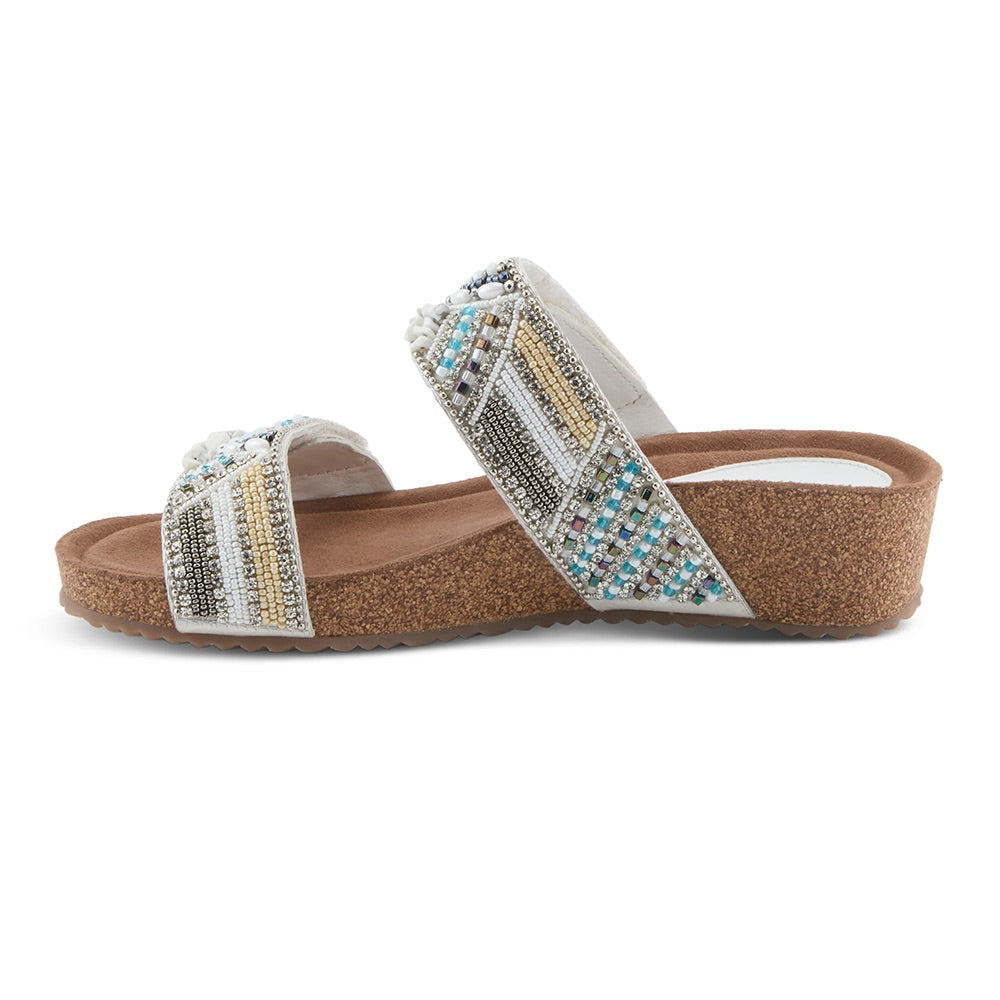 Bahamian (White Multi) other side