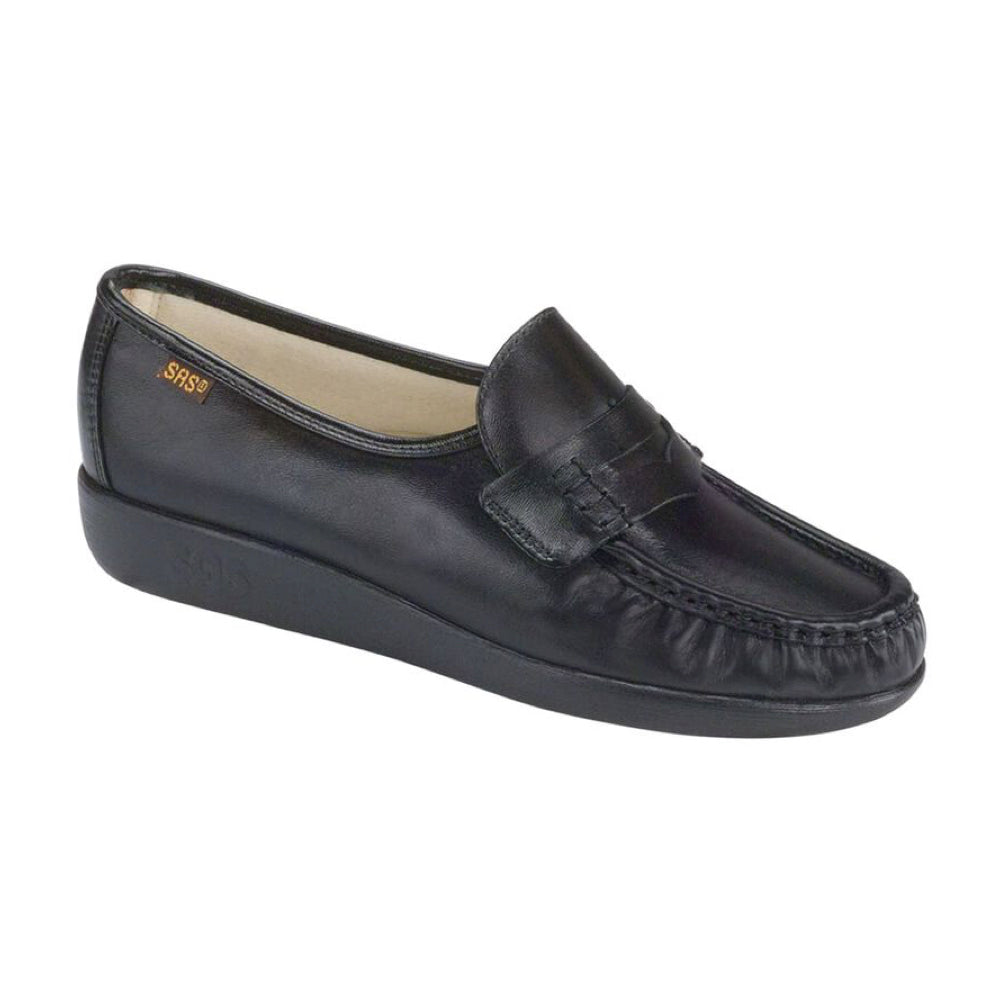 SAS Women's Classic Black 6 Wide