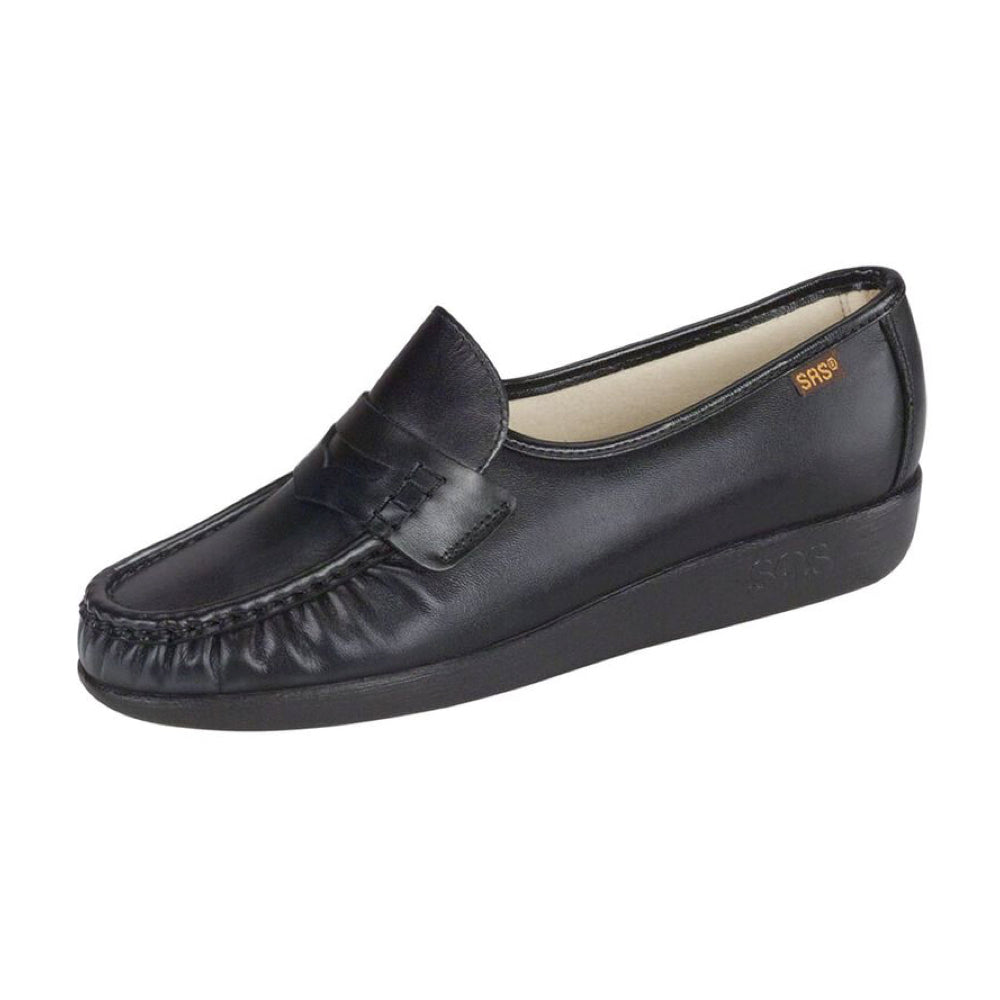 SAS Women\'s Black Genuine Leather Comfort Shoe 6 M Amazon.com | SAS Traveler Black 4 M (M) (B) | Fashion Sneakers main image 3