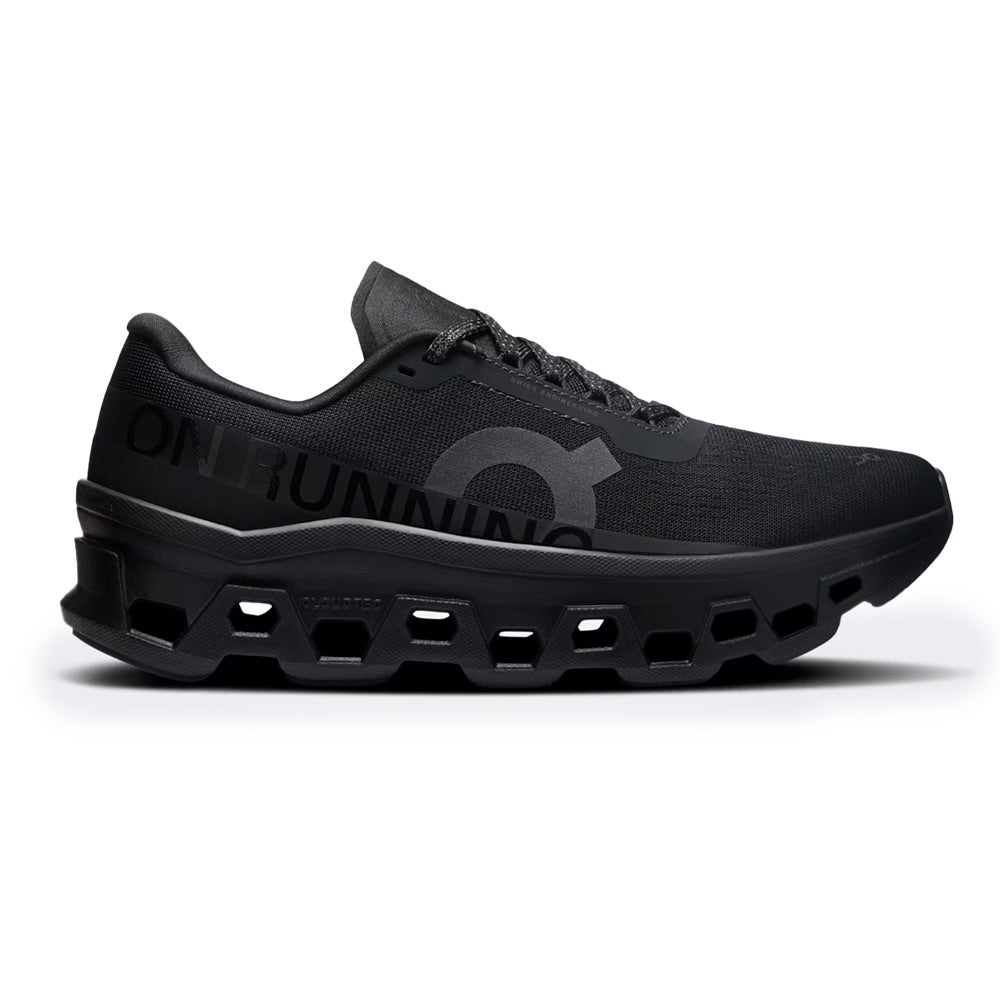 On Cloudmonster 1 ブラック スニーカー ON Women's Cloudmonster 1 (Black/Black) – Hansen's