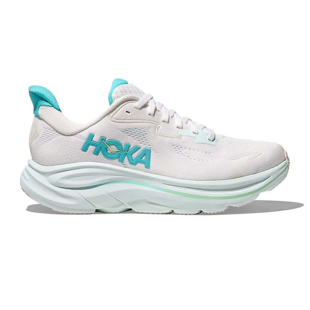 Clifton 10 (White/Ceilo Blue) side