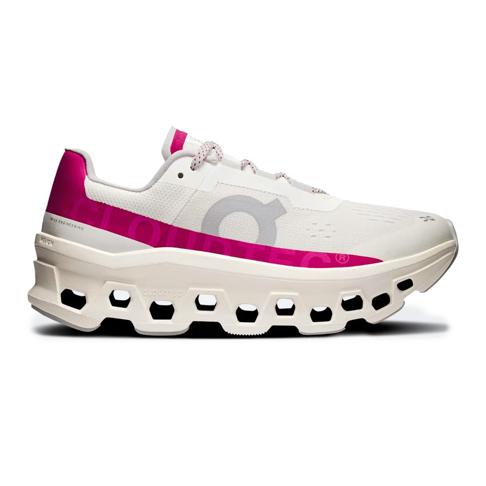 ON Women's Cloudmonster (Ivory Grenadine) – Hansen's