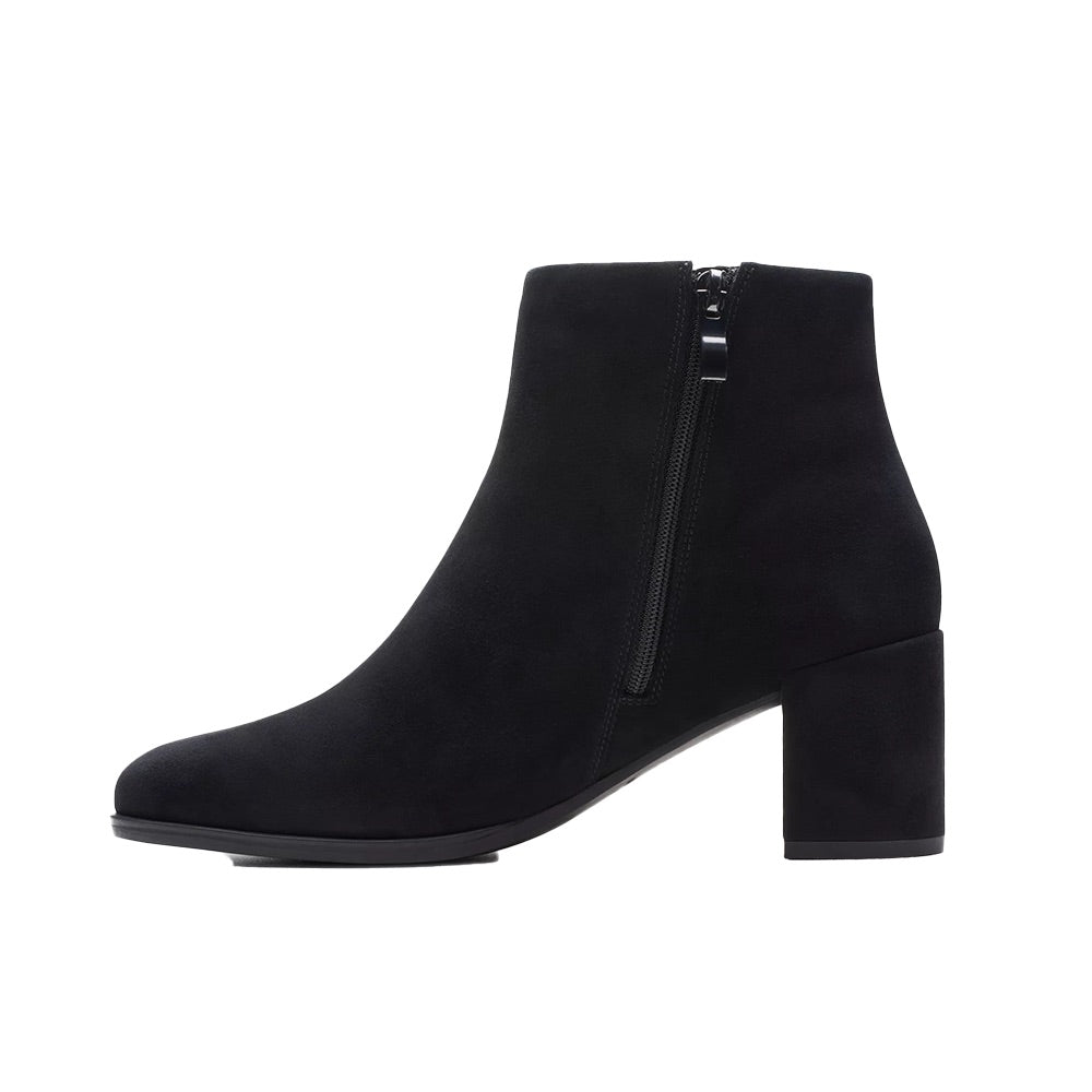 Clarks Freva55 Zip (Black Suede) – Hansen's