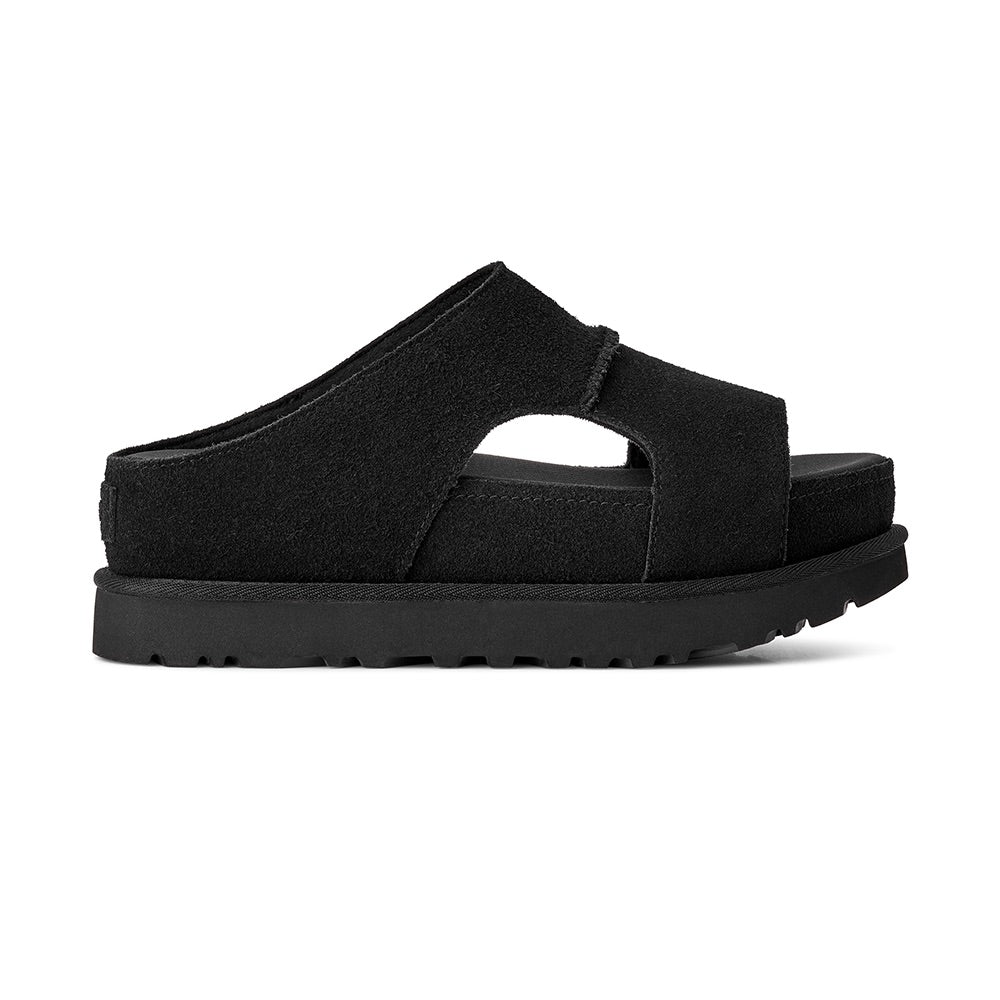UGG Women's Goldenstar Hi Cutout Slide (Black) – Hansen's