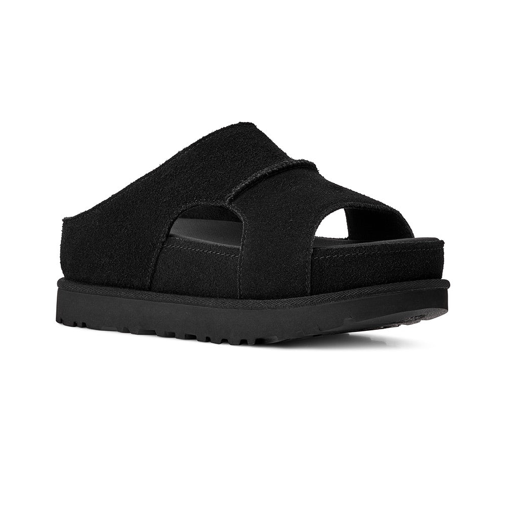 UGG Women's Goldenstar Hi Cutout Slide (Black) – Hansen's
