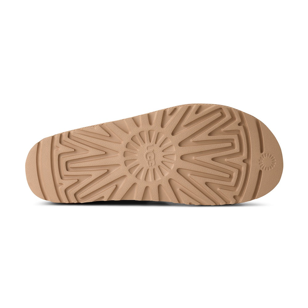 Women's Goldenstar Hi Cutout Slide (Sand) sole