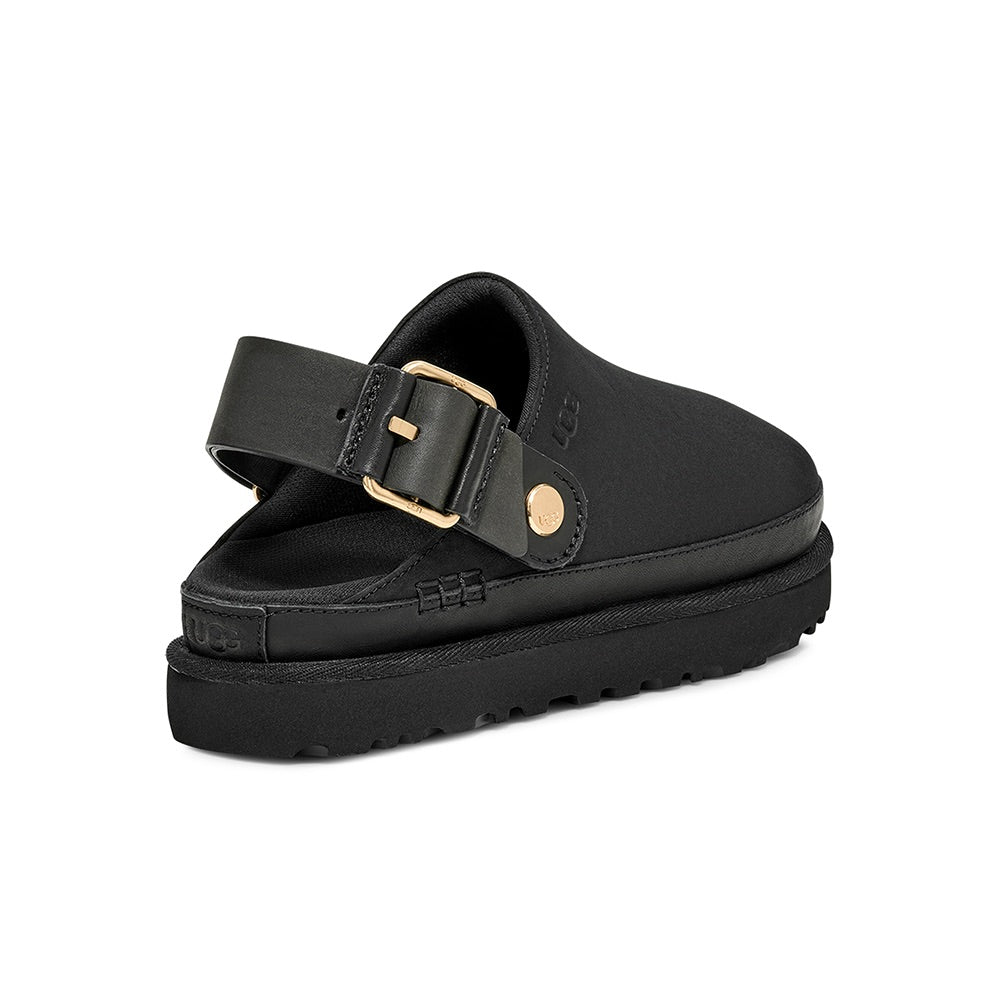 Goldenstar Villa Clog (Black) back