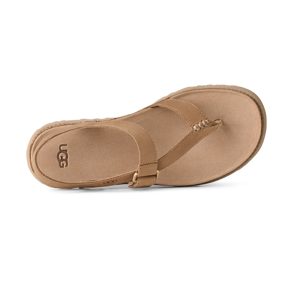 Women's Goldengaze Toe Post (Mustard Seed) top