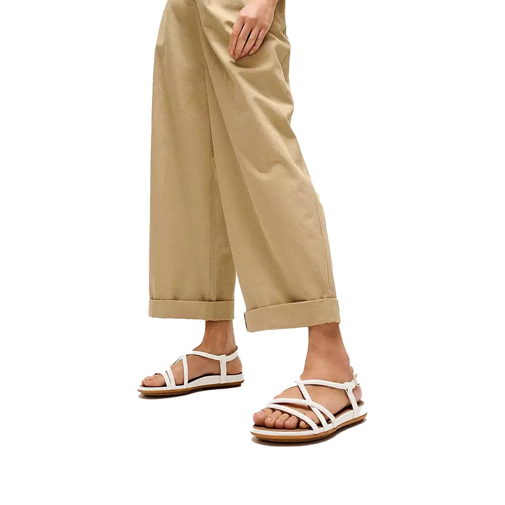 Gracie Leather (Urban White) when worn