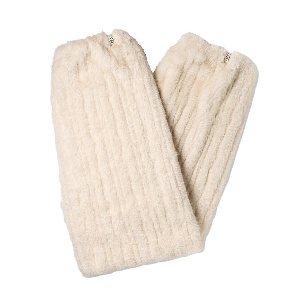 Women's Ismay Faux Fur Legwarmer (Cream)