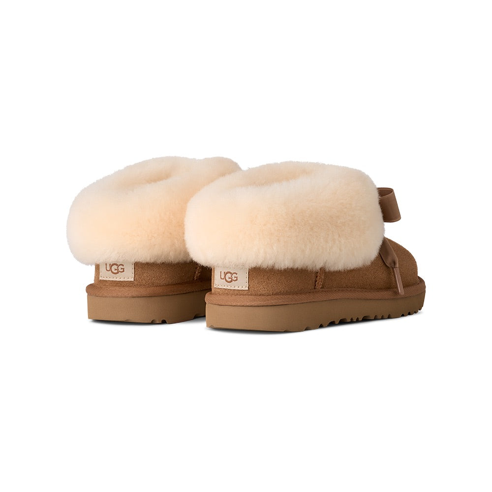 Kid's Bailey Slipper (Chestnut) back
