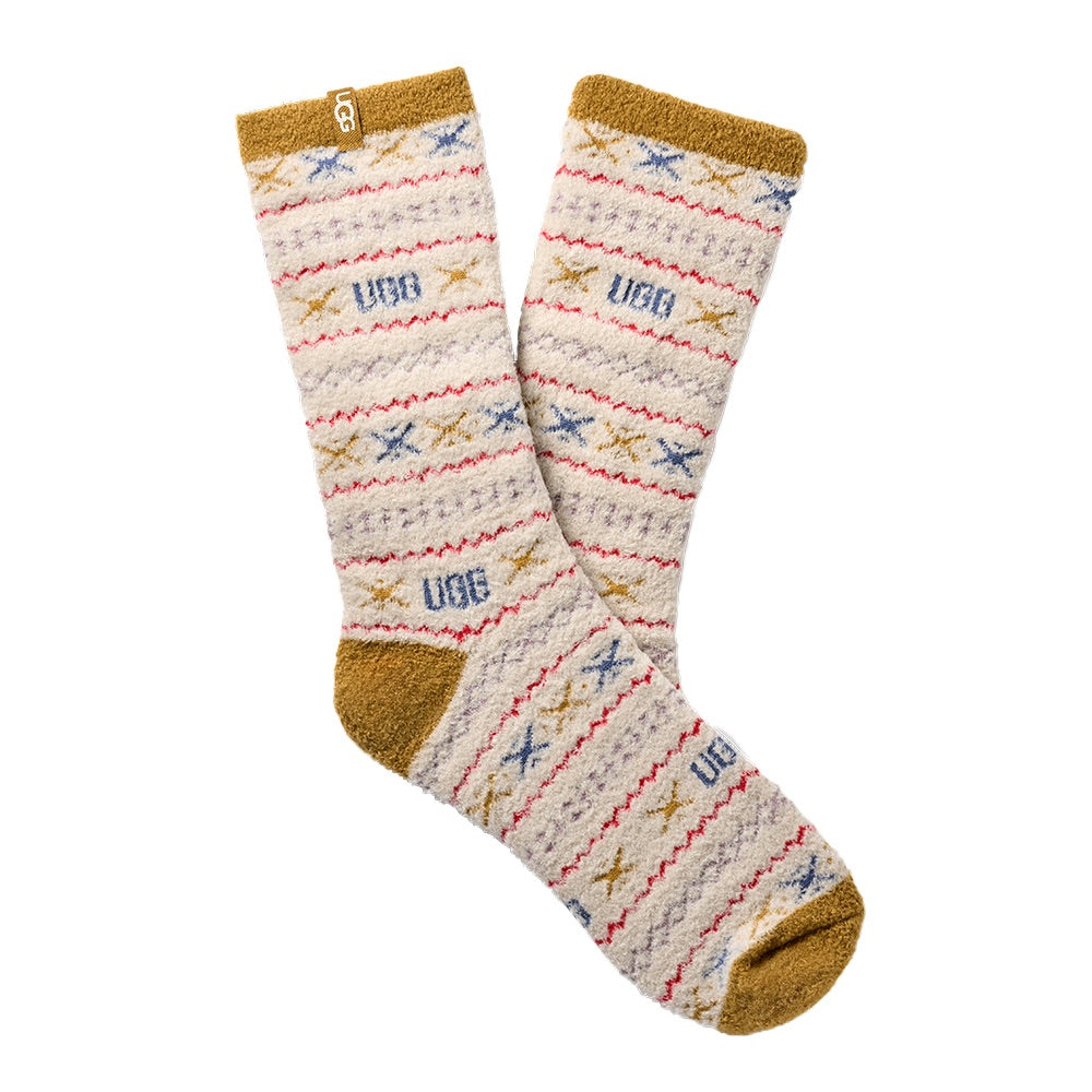 UGG Leslie Graphic Crew Sock (Mariner Fairisle) – Hansen's