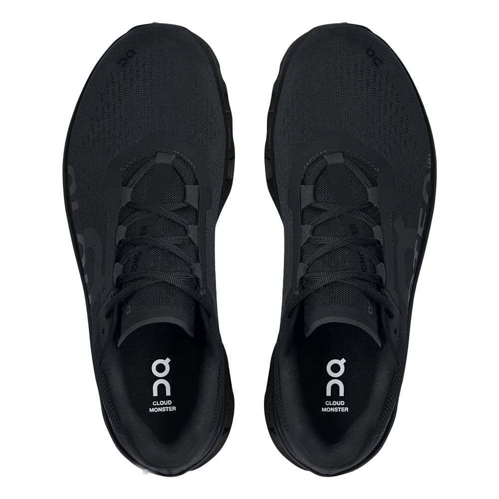 Men's Cloudmonster (All Black) top