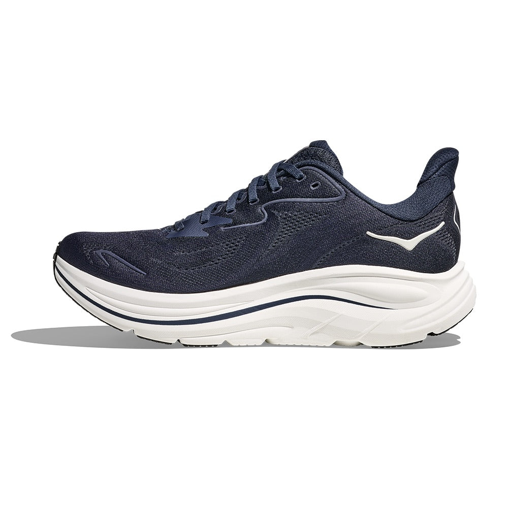 Men's Clifton 10 (Navy White) other side