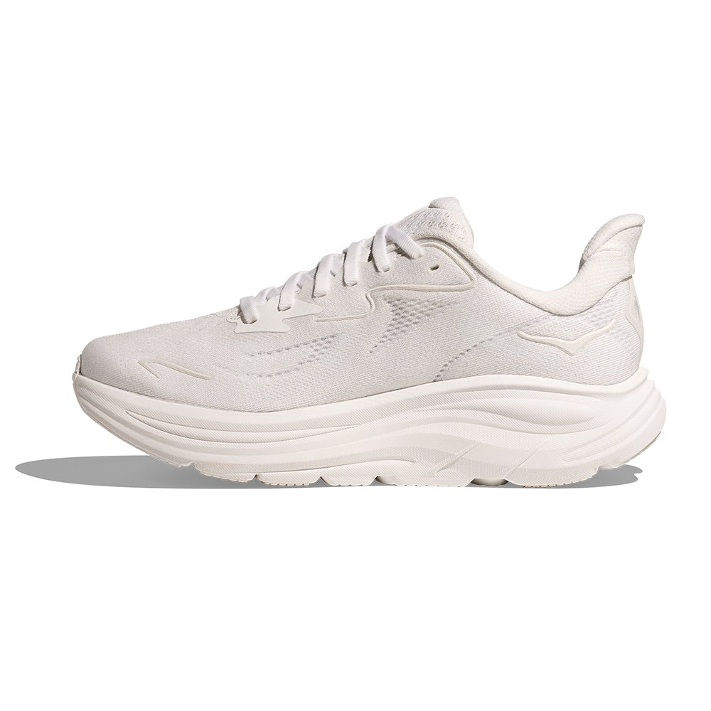 Men's Clifton 10 (White/White) other side