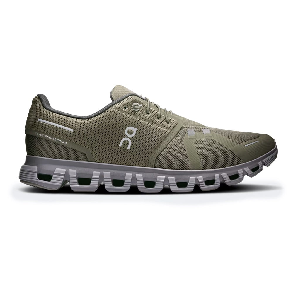 Men's Cloud 6 (Olive Eclipse) side