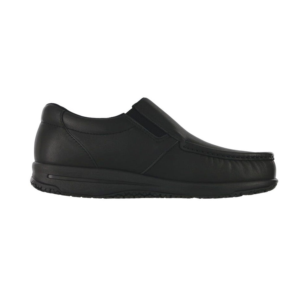 NEW SAS men\'s navigator sr slip on shoes in black NAVIGATOR SR BLACK — SAS Shoes | San Antonio Shoemakers main image 4