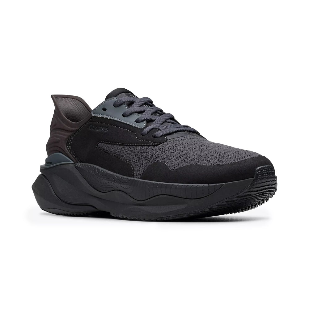 Men's Clarks Pace (Black) front side