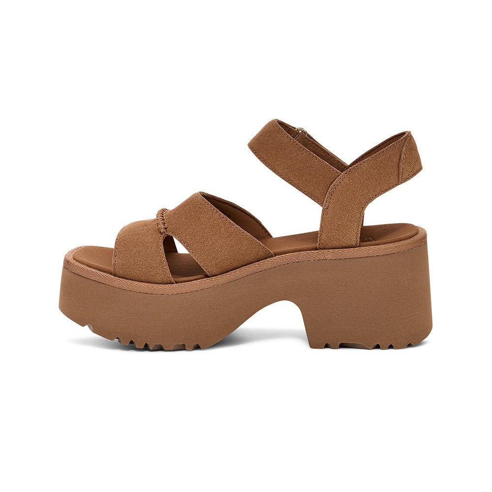 New Heights Ankle Strap (Chestnut) other side
