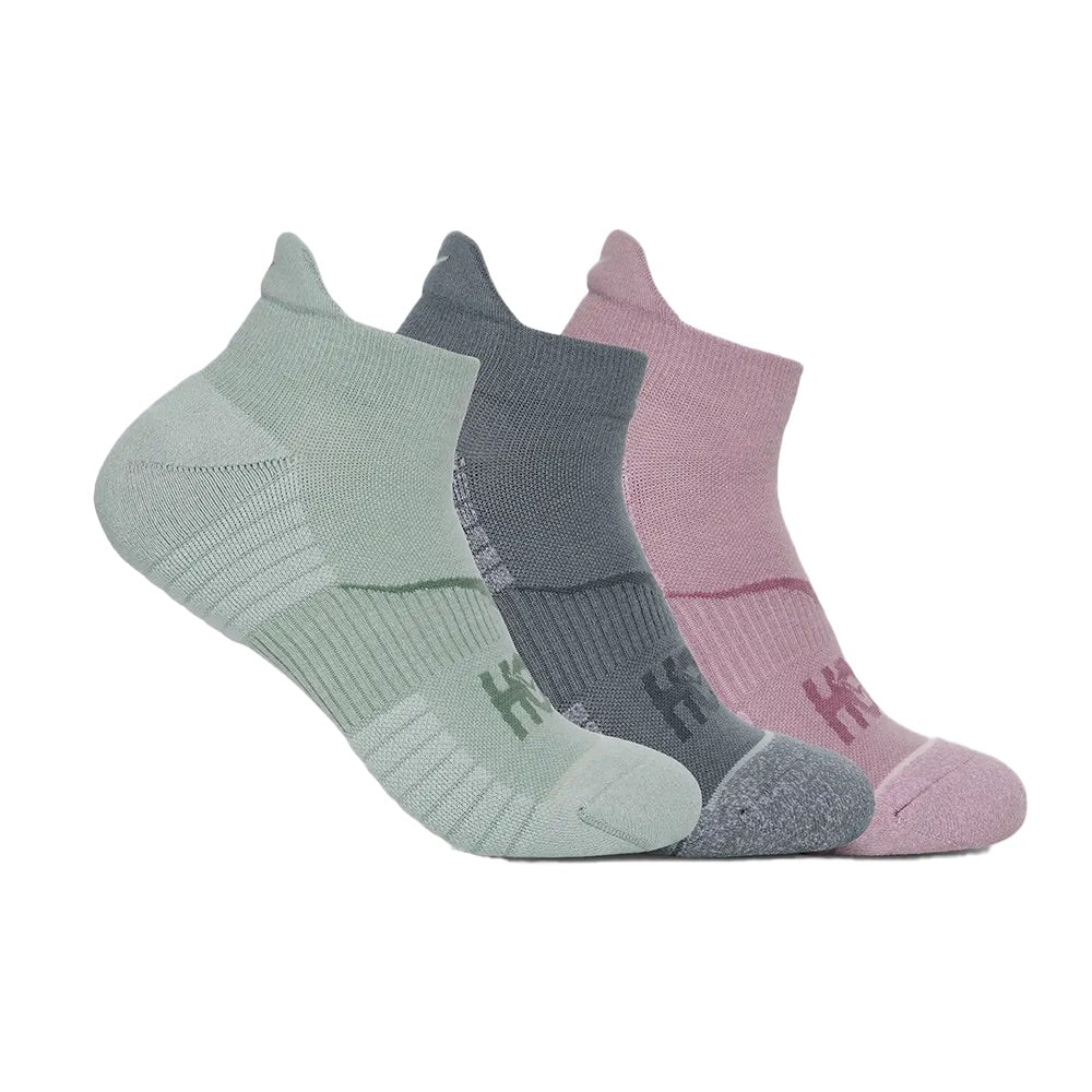 No-Show Run Sock (3-Pack) Sage/Slate Blue/Fragrant Lilac