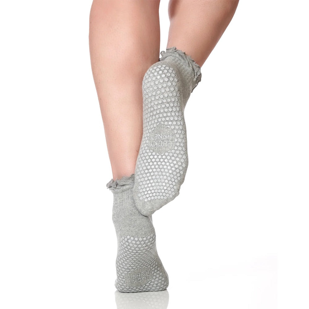 Lucky Honey The Ruffle Sock (Grey) – Hansen's - Main Image