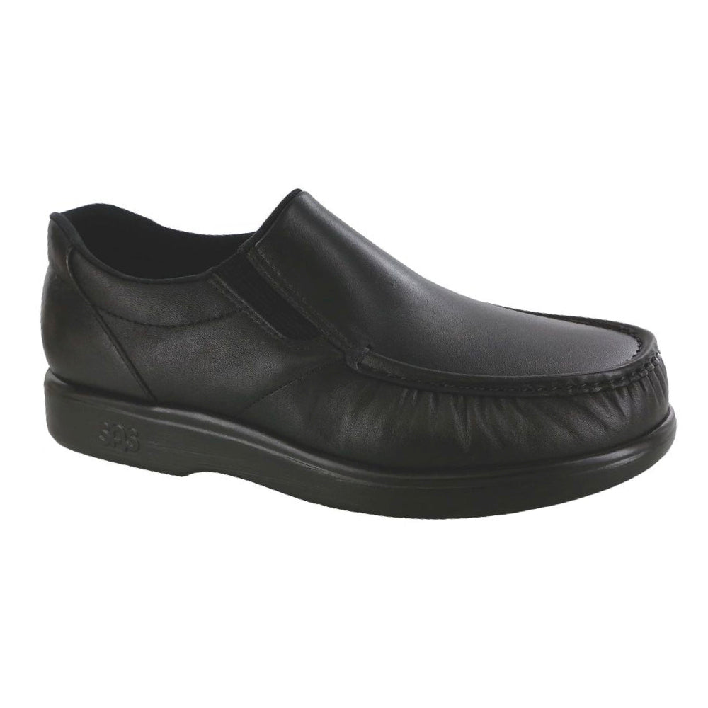 SAS Men's Side Gore Black Smooth 7.5 Wide