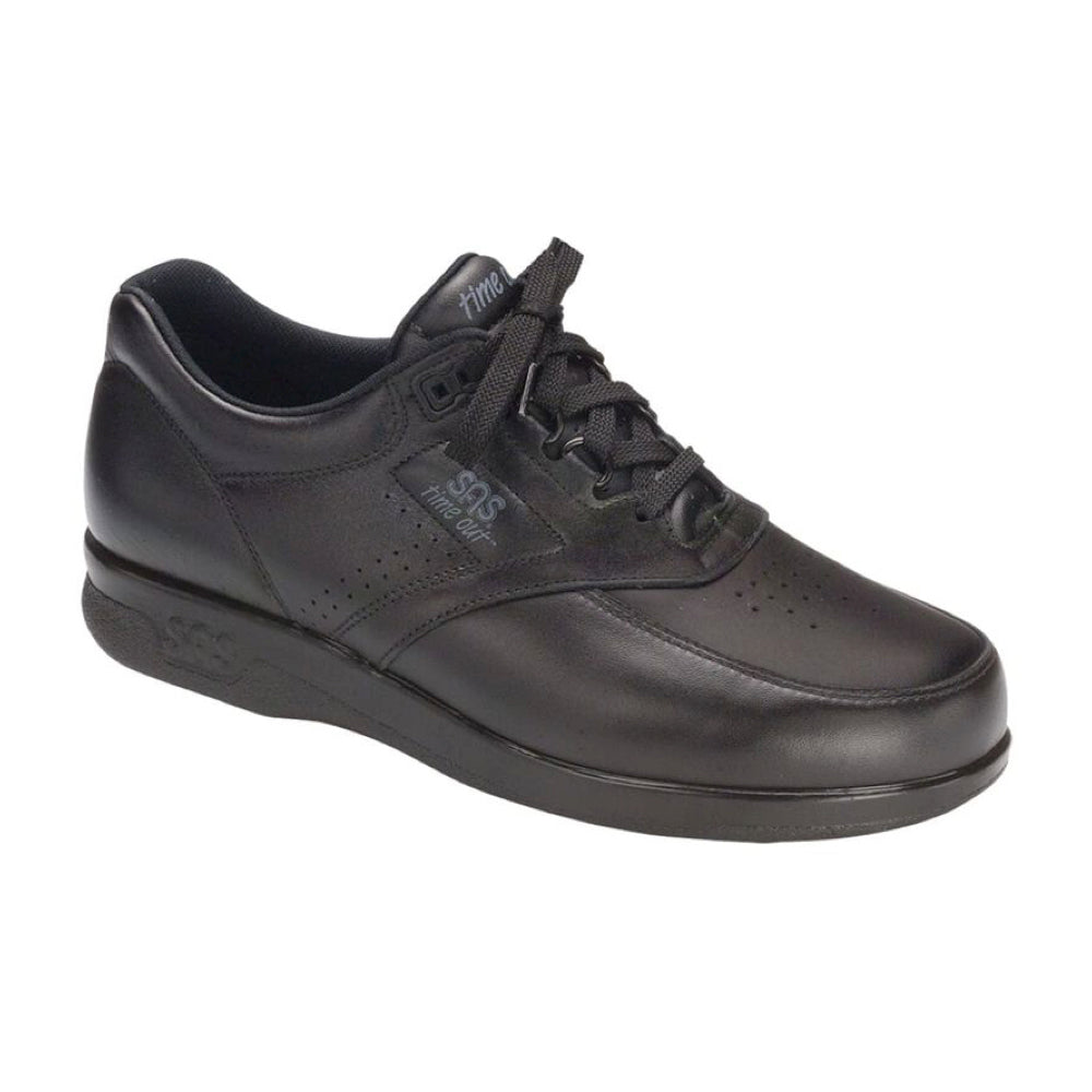 SAS Time Out Shoes Walking Diabetic Orthopedic Black Leather Mens Size 12.5 W SAS Mens Time Out Casual Shoe Size 12.5 M Black Leather  main image 2