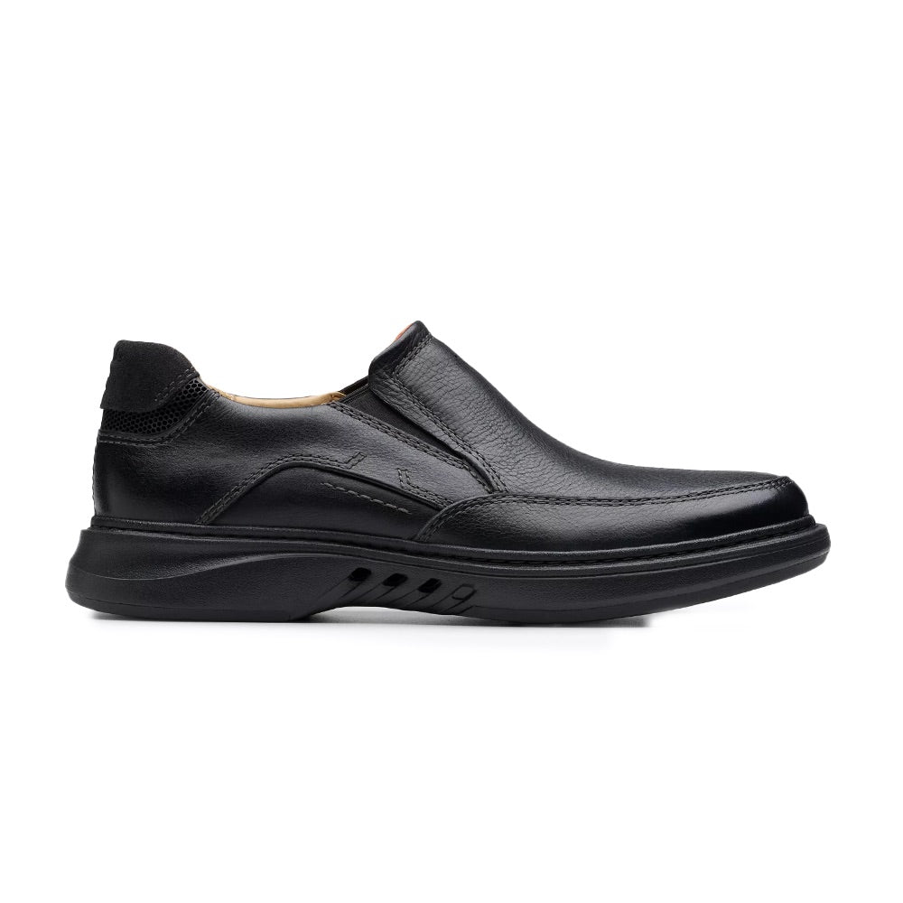 Men s Clarks Un Briley Step Black Leather M 11