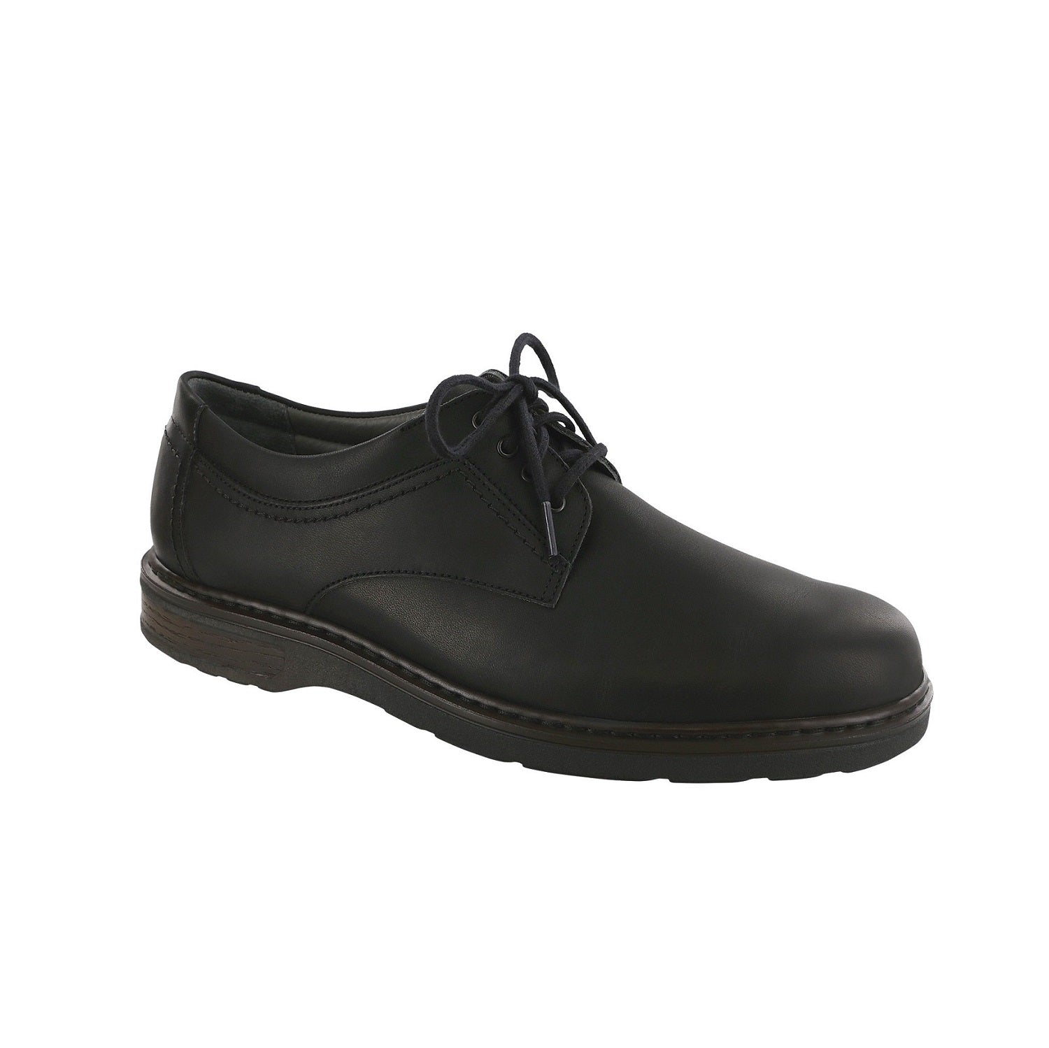 Black men's oxford.