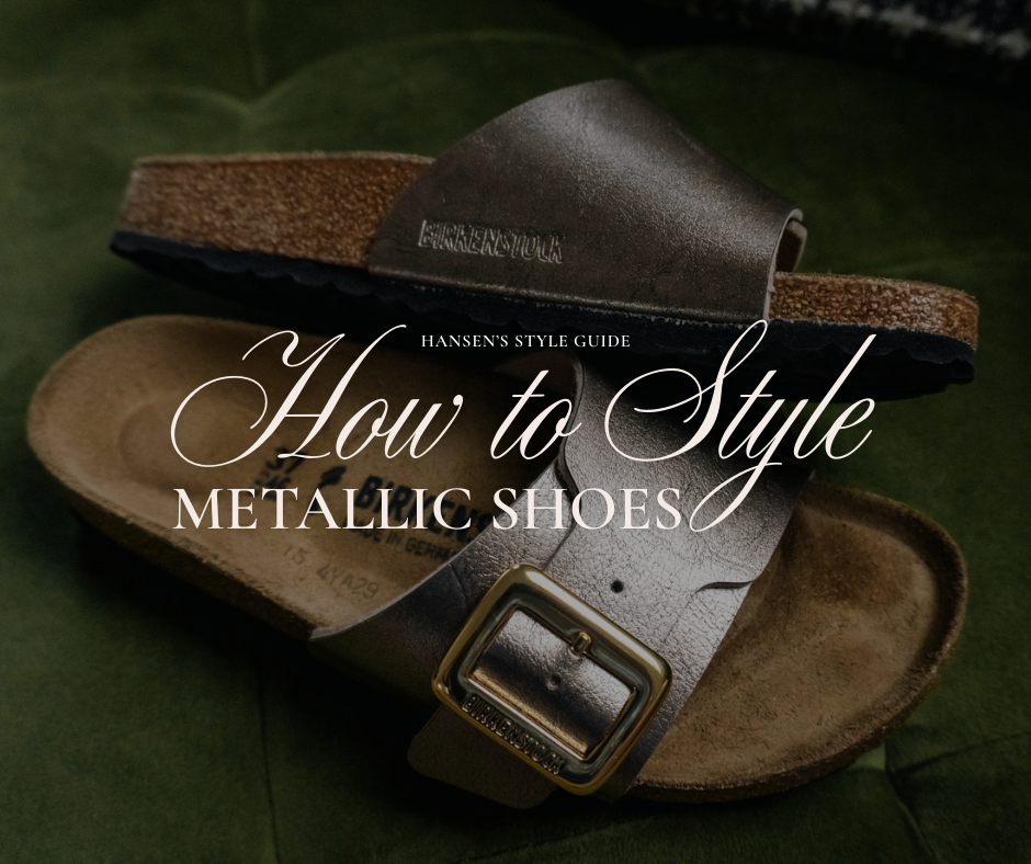 How to Wear Metallic Shoes Without Looking Overdressed