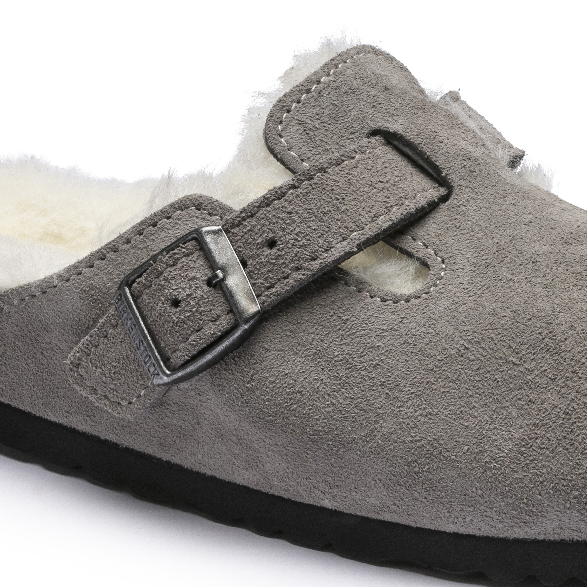 Boston Shearling (Stone) detail