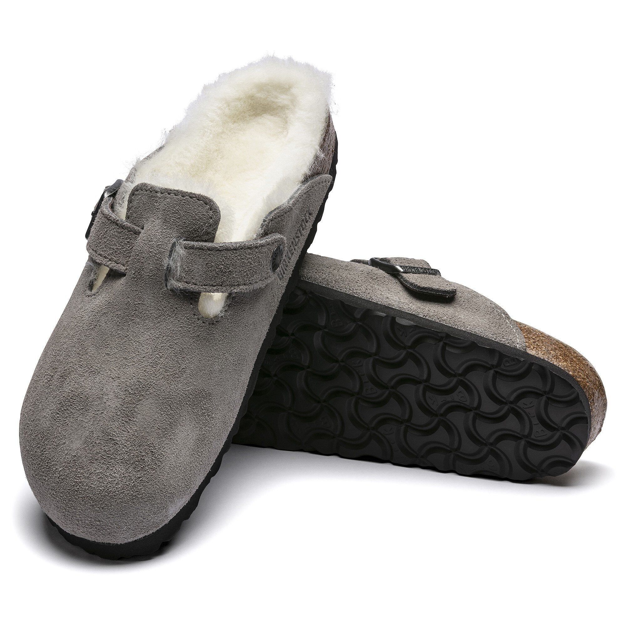 Birkenstock Boston Shearling (Stone Coin) – Hansen's
