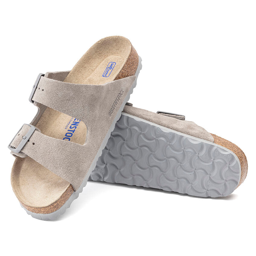 Birkenstock arizona hot sale stone nubuck