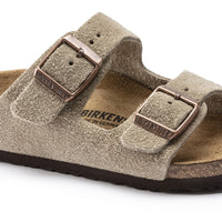 Kid's Arizona Taupe Suede