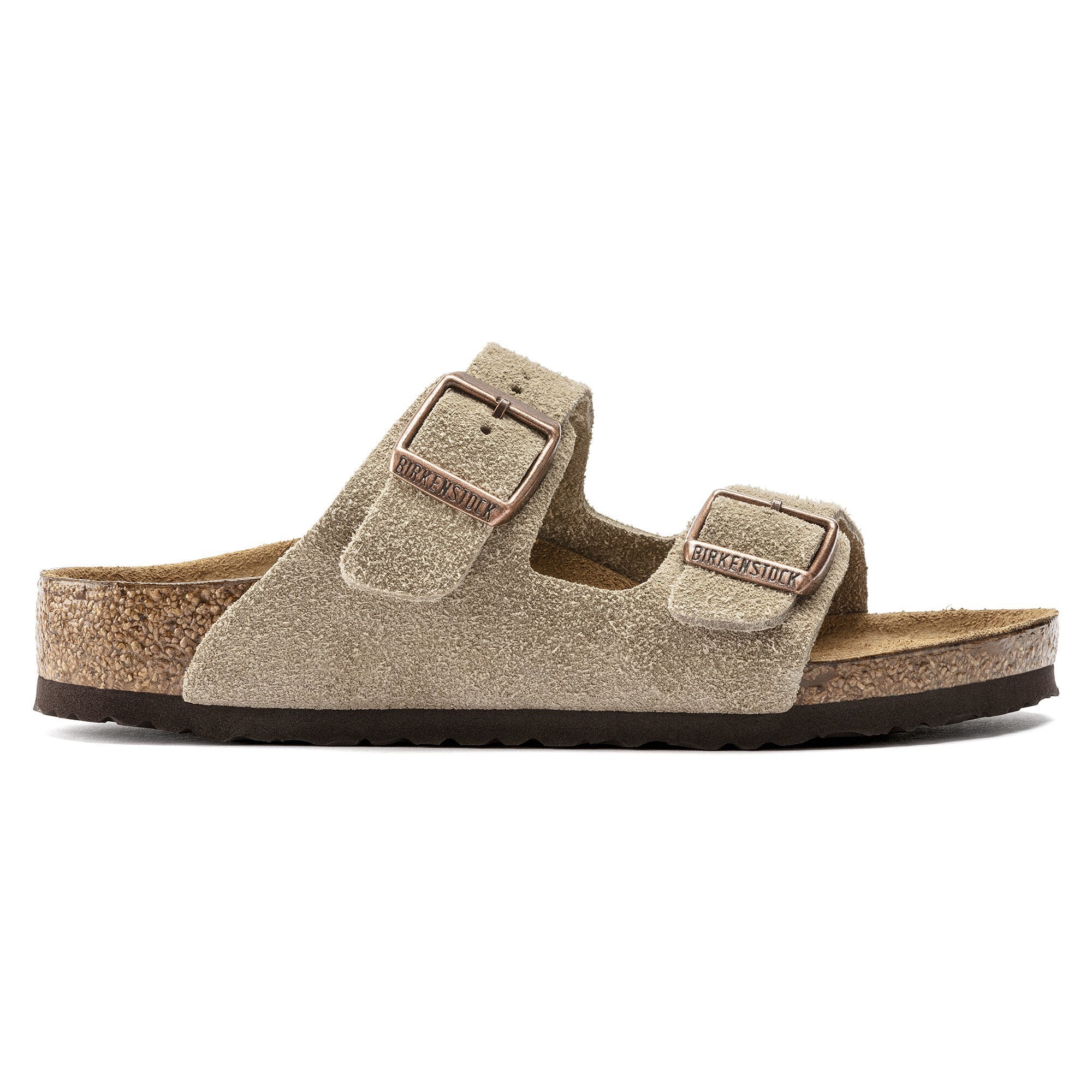 Kid's Arizona Taupe Suede