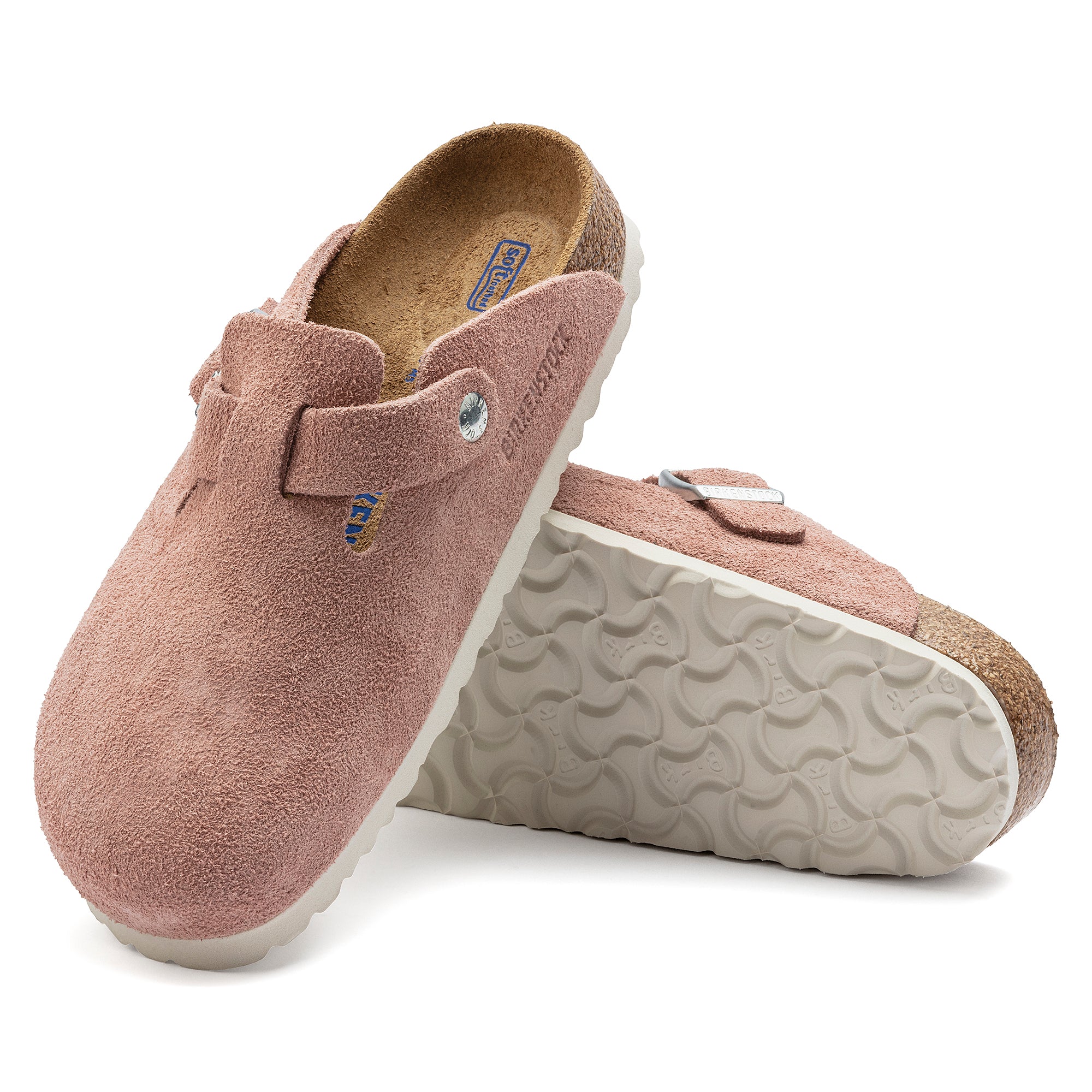 Birkenstock Boston Suede (Pink Clay) – Hansen's