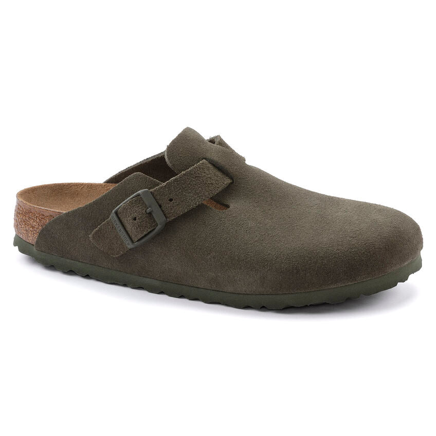 Men's Boston Suede Leather (Thyme)