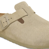 Boston Faded Khaki Suede