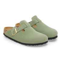 Boston Soft Footbed (Green Tea Suede)