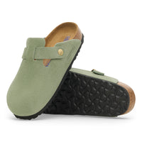 Boston Soft Footbed (Green Tea Suede)